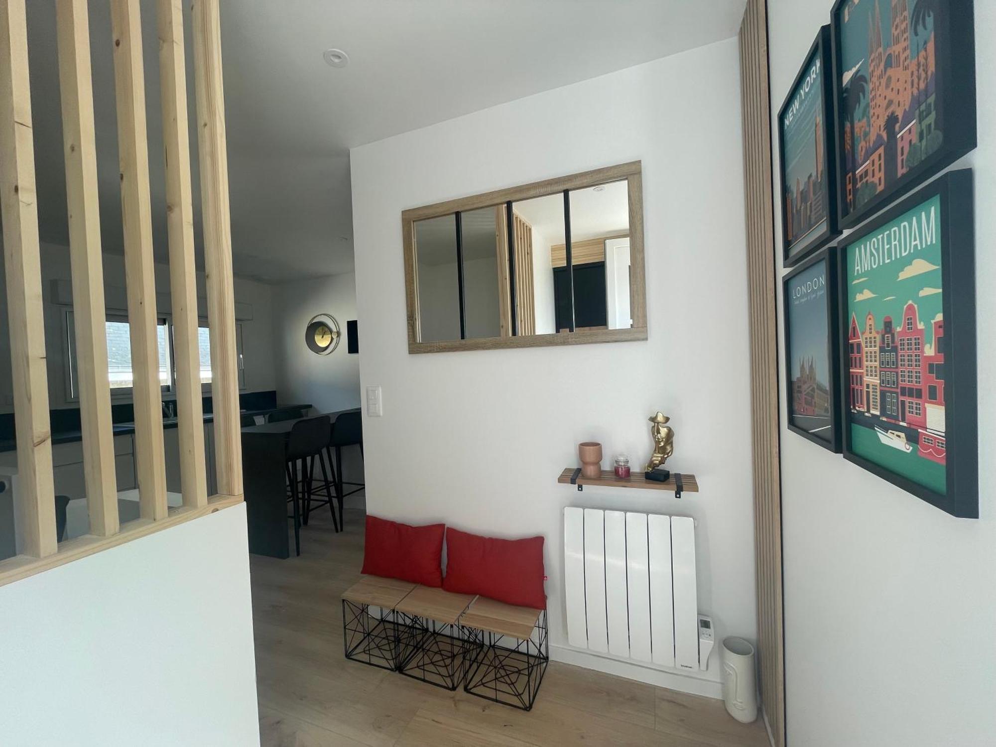 Apartamento Tiny House Moderne, Avec Terrasse Changé Exterior foto